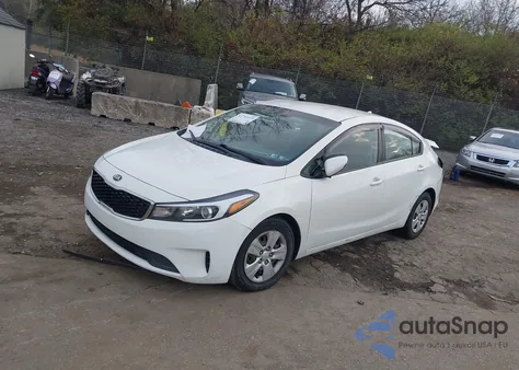2017 Kia Forte Lx из США, поврежденный, VIN 3KPFK4A70HE107124